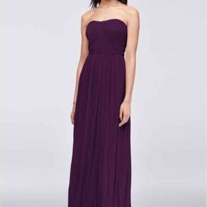 David's Bridal Convertible Versa Dress - Plum